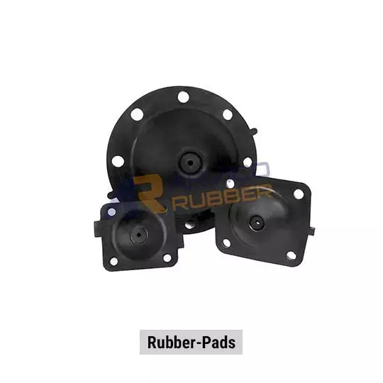 Rubber pads - Diaphragms valve